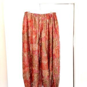Sequin Harem Pants